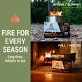 thumbnail image 5 of Pine Mountain 3-Hour Fire Logs, Clover Shape, 6 Pack, 5 of 11