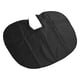 thumbnail image 3 of Capa de corte de pelo impermeable para salón de casa, capa de tinte para el cabello de cuero PU, delantal para Barba para peinar champú negro, 3 of 5