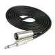 thumbnail image 5 of Cable de micrófono estéreo de 3 pines a conector jack mono macho de 1/4'', 0,3 m 1.5m, 5 of 9