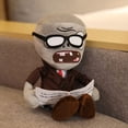 thumbnail image 5 of Peluche de 12" de Plants vs. Zombies con abrigo marrón, muñeco de peluche de PVZ, zombis normales, diario, nuevo, muñeco de trapo de peluche de Plant Zombie para niños., 5 of 5