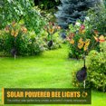 thumbnail image 2 of Artificial Luces Enchufe Tierra Solar 42 LED Mariposa Margarita 600 MAh Del IP65 Adorno Impermeable para Patio, 2 of 9