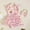 c-Pink, variant on Baby Girls' Clothing Baby Romper Dresses Bodysuit Baby Outfit Girl First Birthday Outfit Baby Clothes For Girls 6-12 Months