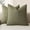 Sage Green, variant on otnbgsr A set of 2-piece decorative linen grid pillow set, neutral farmhouse retro cushion set, modern bohemian style home decoration sofa chair sofa bedroom living room, 18 x 18 inches