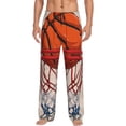 thumbnail image 1 of Balery Basketball Shot Pantalones de pijama para hombre, pijama ultraligero, pantalón de descanso-Large, 1 of 6