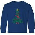 thumbnail image 3 of Inktastic We Wish You A Merry Christmas Long Sleeve Youth T-Shirt, 3 of 5