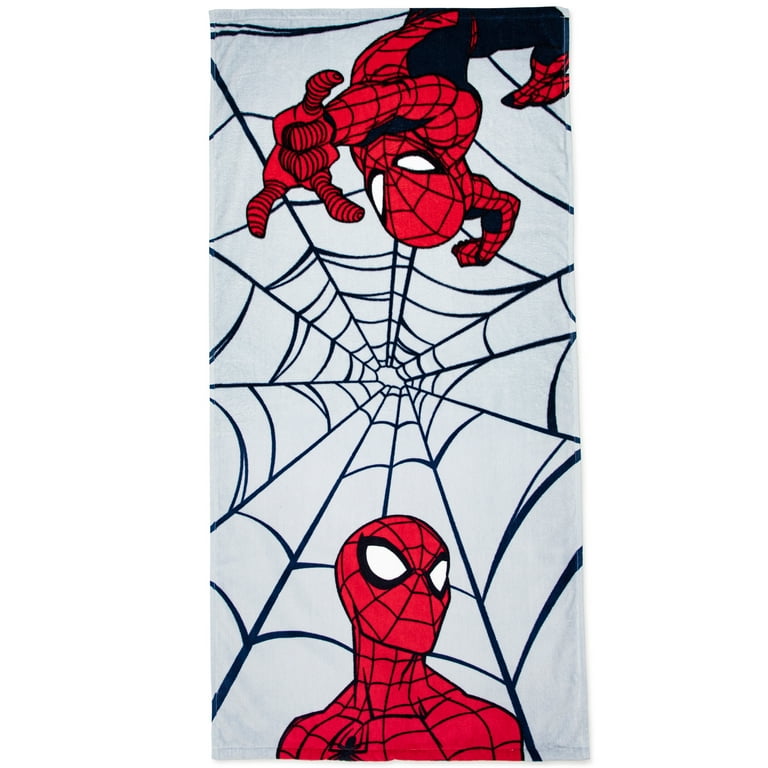 Spider Man Kids Cotton 2 Piece Towel and Washcloth Set