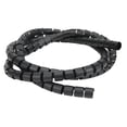thumbnail image 4 of Electric Scooter Spiral Cable Wrap, Elastic Black Electric Scooter Brake Line Protector PVC 360 Degree Wrap Cuttable  For Protection, 4 of 8