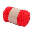 thumbnail image 4 of Chunky Wool Yarn Jumbo Tubular Yarn DIY Filling Hand Knitting Arm Knit Yarn Weight Yarn Bulky Yarn for Cushion Crochet Throw Pet Bed Hats red, 4 of 9