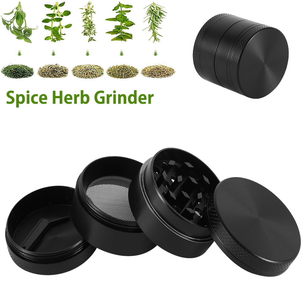 Red Smell Proof Stash Jar also included. Mill.Me 4 Piece 2.2 Spice Herb Grinder with Pollen Catcher
