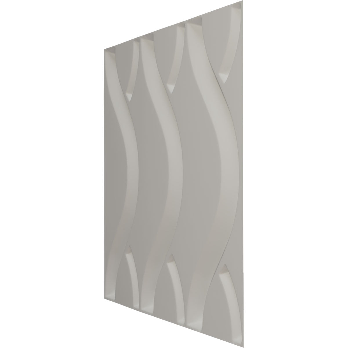 19 5/8"W x 19 5/8"H Nexus EnduraWall Decorative 3D Wall Panel, Universal Pearl Metallic Sea Mist (Covers 2.67 Sq. Ft.)