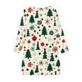 thumbnail image 4 of LOVZFMLL Robe Sans Manches à Col Rond pour Enfant avec Poches pour Enfant Moyen et Grand, 4 of 4
