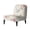 Dragonfly Floral, variant on HELLHERO Dragonfly Floral Armless Accent Chair Protector, Elastic Bottom Non Slip Armless Accent Chair Cover for Living Room Office