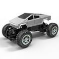 thumbnail image 2 of 2.4GHz Remote Control Tesla-Style Pickup Truck with Front/Reverse Lights, Rear-Wheel Drive, Rechargeable 3.7V Lithium Battery, USB Charging, For Home,Adult,Child, 2 of 5