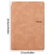 thumbnail image 3 of Wmhnj Pizarra blanca de cuero reutilizable A5 - Pizarra porttil de borrado en seco con superficie fcil de limpiar, incluye 1 cuaderno, 3 of 9