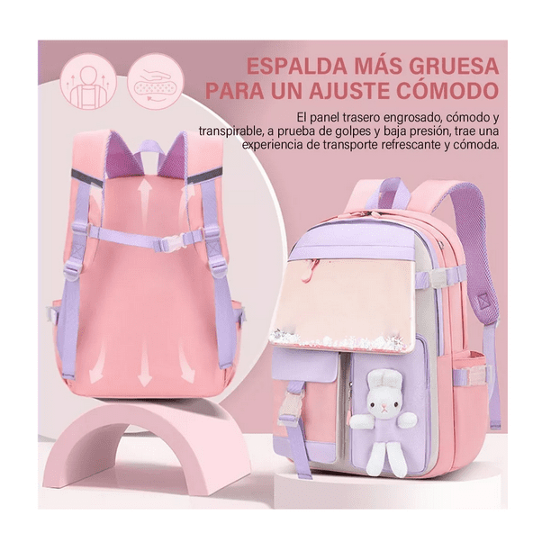Cangurera Colorida Cangurera Para Conejo Mochilas De Niña Conejo
