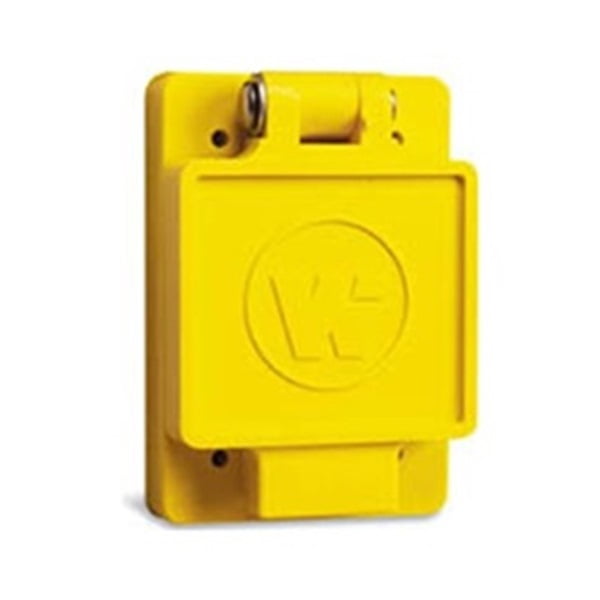 Single Locking Power Outlet Inlet & Cover Assembly