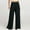 Black#1, variant on Wide Leg Pants for Women Plus Size,Women's Casual Fashion Elastic-waist Pants Loose Casual Pants Wine L