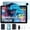Blue, variant on POCKAM P10PRO 10.1 inch Tablet, Android 16 Tablets with 120Hz Display, 48GB+128GB/2TB, T7250 Octa-Core, 8800mAh, Widevine L1, Gemini AI, 13MP+5MP, 3.5mm Headphone, Keyboard, Pen