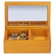 thumbnail image 1 of Caja de almacenamiento de joyería musical, decoración de madera, caja de música de joyería musical, caja de música con espejo de grado profesional, 1 of 13