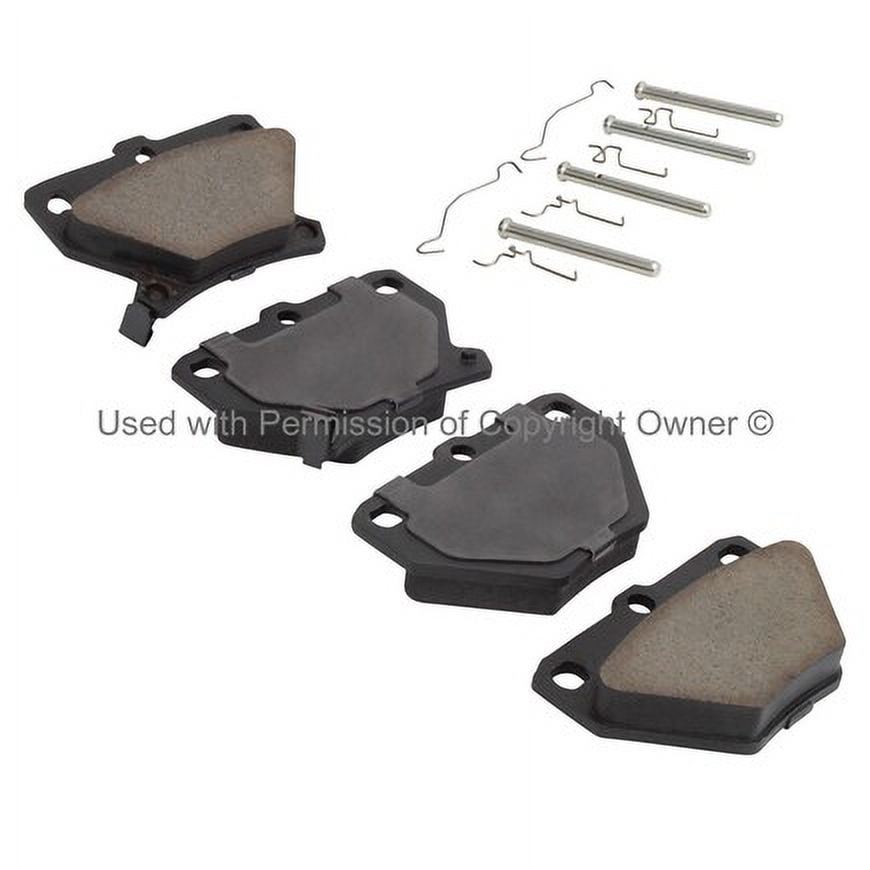 Mpa Electrical 1003-0823C Quality Built Black Series Ceramic Brake Pads W/
