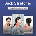 thumbnail image 4 of Back Cracker Device Portable Upper Lower Back Stretcher Relieve Tension for Lumbar Decompression, 4 of 7
