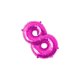 thumbnail image 3 of 16 pulgadas Tamaño grande Oro Plata Rosa Oro Número Globo Cumpleaños Decoraciones para fiestas de bodas Globos de aluminio Niño Niño Juguete Kits de decoración para fiestas Rosa roja ocho Bewildely HA002665-88, 3 of 6