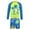 A01 Green, variant on Toddler Boy Swimsuit Size 4-5 Two Piece Rash Guard and Swim Trunks Outfit Set Short/Long Sleeve Swim Suits for Boys (Toddlers, Blue, 4-5 Years)