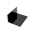 thumbnail image 7 of Deluxe Black Acrylic Floating Shelf Wall Mount Bracket (A041), 7 of 7