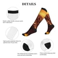 thumbnail image 6 of Bixox Vintage Sunflower Cow A Print Compression Socks,Compression Socks Women & Men Circulation for Medical,Running,Athletic, 6 of 7