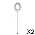 thumbnail image 1 of 2xLámpara LED Regulable Compacta Con Luz LED USB Activada Por Voz Para Trabajo En Ordenador Y PC, 1 of 8