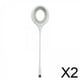 thumbnail image 1 of 2xLámpara LED Regulable Compacta Con Luz LED USB Activada Por Voz Para Trabajo En Ordenador Y PC, 1 of 8