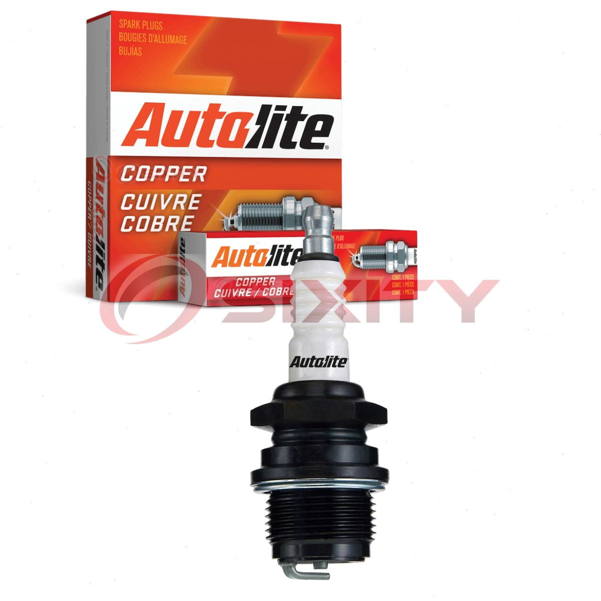Autolite Copper Core Spark Plug, Non Resistor