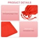 thumbnail image 4 of Bolsas de Yute Uxcell con Cordón, Sacos de Favor, Bolsas de Joyería para Regalos, Rojo Brillante, 4 of 7