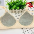 thumbnail image 6 of Women's Large Size Wire Free Bra Push Up Bra Comfort Wireless Bra,Full Coverage Thin Back Closure Plus Size Underwear Support Bras, 6 of 6
