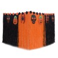 thumbnail image 1 of 276x75CM Falda de mesa de fiesta de Halloween Falda de escritorio de plástico para decoración de fiestas (Halloween Tipo A), 1 of 4
