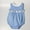 Light Blue, variant on Little Ashkim BUBBSDBL69 Balloon Bodysuit - Dark Blue- 6 -9 months