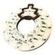 thumbnail image 5 of Rueda de acordes de madera circular Rueda de acordes de madera para músicos Compositores Bajo 15cm, 5 of 7