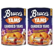 Bruce's Yams Candied Sweet Potatoes in Syrup, 16 oz Can, Pack of 2