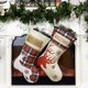 thumbnail image 3 of Calcetines navideños grandes de reno, para decoración navideña, bolsa de dulces, bolsa de regalo., 3 of 5