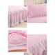thumbnail image 3 of Billuyoard de cama de princesas elegante, duradera y hermosa para cualquier lugar, de cama con volantes de encaje, única Juegos de cama rosa, 3 of 6