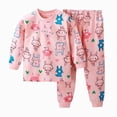 thumbnail image 4 of TOWED22 Toddler Baby Girl Boy Fall Winter Outfits 2pcs Graphic Print Long Sleeve Sweatshirt Tops and Pants Set Infant Girl Boy Clothes Clothing(Watermelon Red,12-18 M), 4 of 4