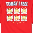 thumbnail image 3 of Disney Emoji - Today I Feel - Toddler And Youth Long Sleeve Graphic T-Shirt, 3 of 5