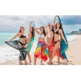 thumbnail image 2 of Ingear Long Batik Print Sarong Womens Swimsuit Wrap Cover Up Pareo , Multi choise Skirt , Dress , Cover up , Beach Blanket and more .., 2 of 3