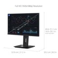 thumbnail image 4 of Viewsonic 24" Display, 1920 x 1080, Black, VG2456A, 4 of 15