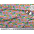thumbnail image 3 of Soimoi Polyester Crepe Fabric Berries & Autumn Leaves Print Fabric by Yard 42 Inch Wide, 3 of 3