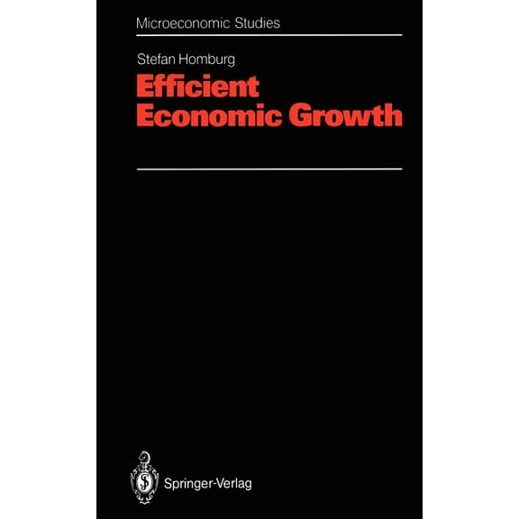 Microeconomic Studies Efficient Economic Growth, (Hardcover)