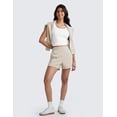 thumbnail image 3 of CRZ YOGA SoftAura Sweat Shorts for Women 4" High Waisted Casual Lounge Athletic with Pockets, 3 of 4