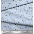 thumbnail image 3 of Soimoi Rayon Fabric Artistic Tree,Reindeer & Fox Face Kids Printed Fabric 1 Yard 42 Inch Wide, 3 of 3