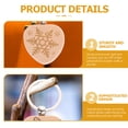 thumbnail image 4 of 12pcs Unfinished Key Tags Wooden Keychain Blanks DIY Gift Crafting Supplies, 4 of 8