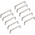 thumbnail image 1 of 10 Pack - Acier Inoxydable Solide Poignée Ronde Tiroir Poignée en Forme de U Armoire Poignée Fil de Quincaillerie (10-64mm) Trous Centres, 1 of 4